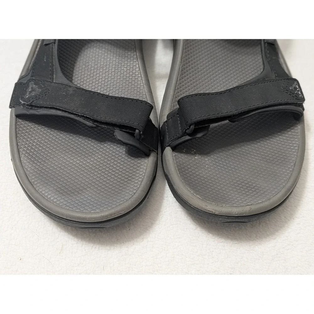 Teva Meacham Hiking Sandals Men's Black Open Toe Size 12